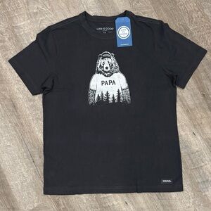 Fathers Day Papa Bear Tee Shirt Sz Medium NWT